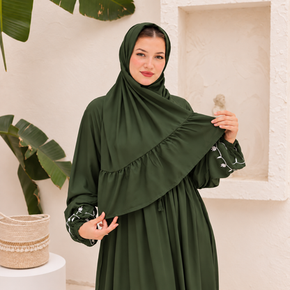 فستان إسدال سادة