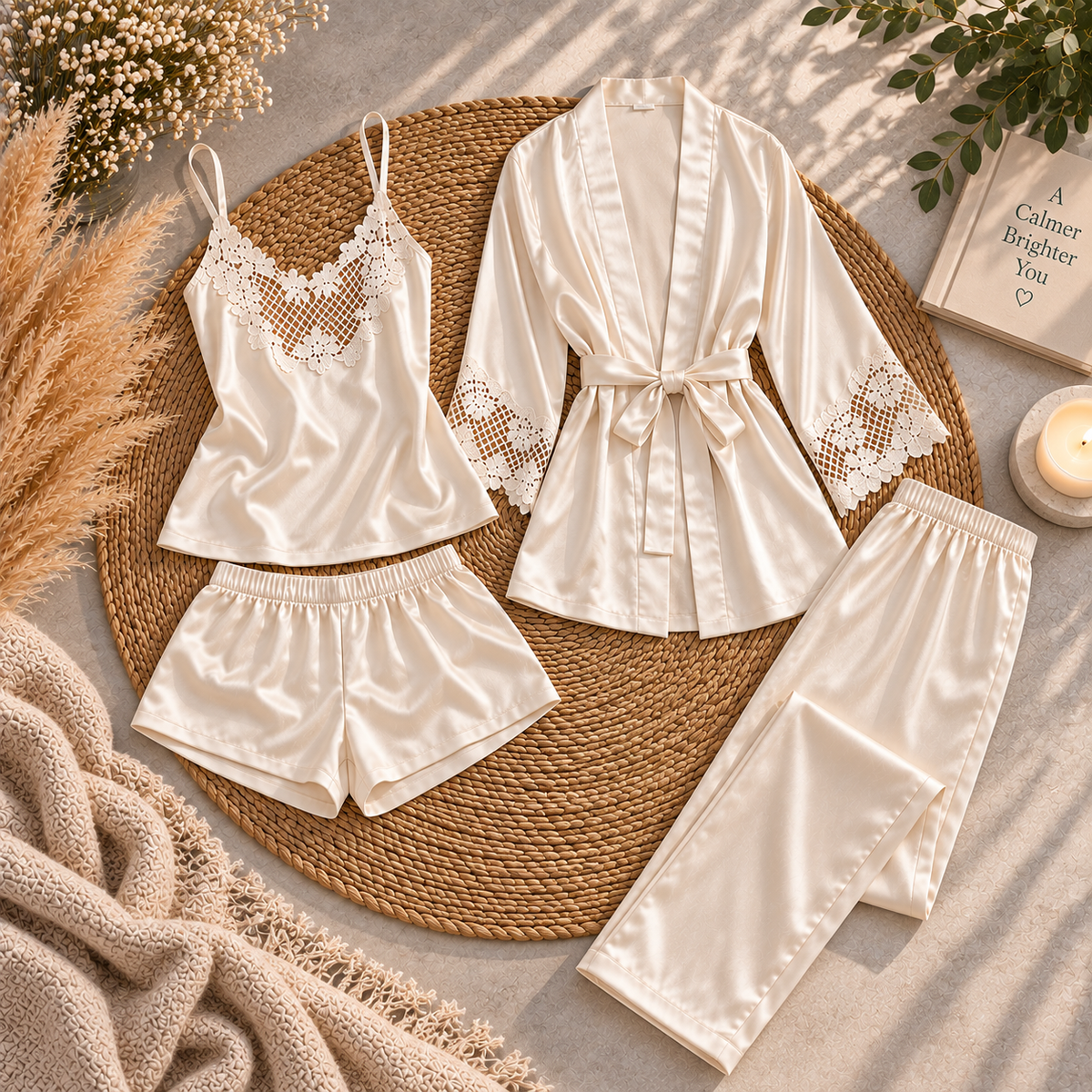 Satin _ 4 Piece