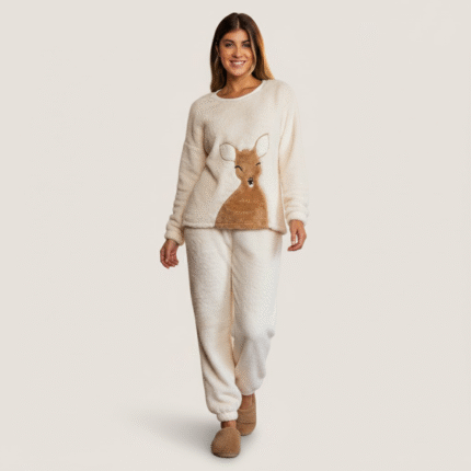 بيجامة فرو ناعمة زي السحابة